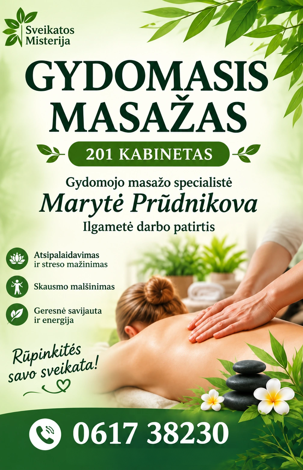 Sveikatos Misterija – massage and Alfa Gravity