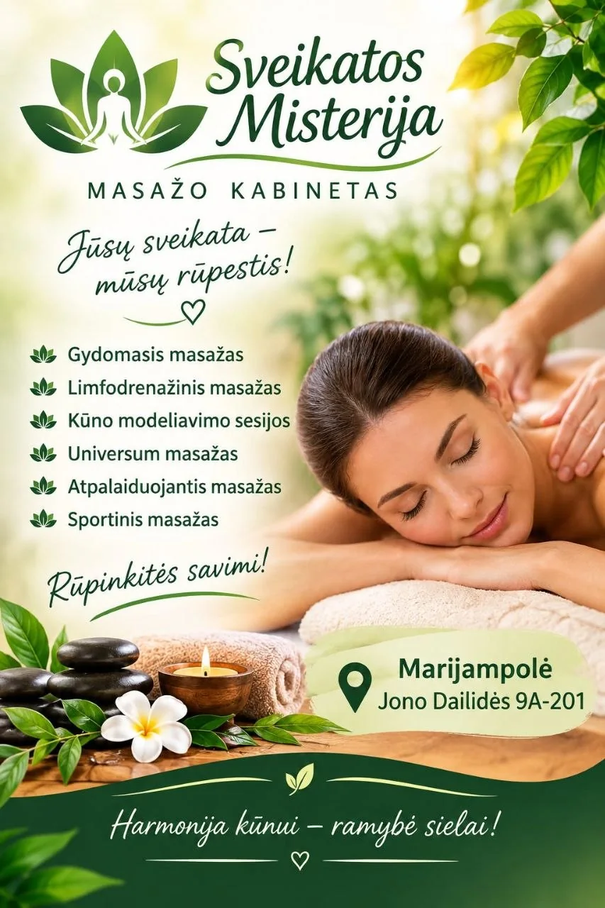 Sveikatos Misterija – massage and Alfa Gravity